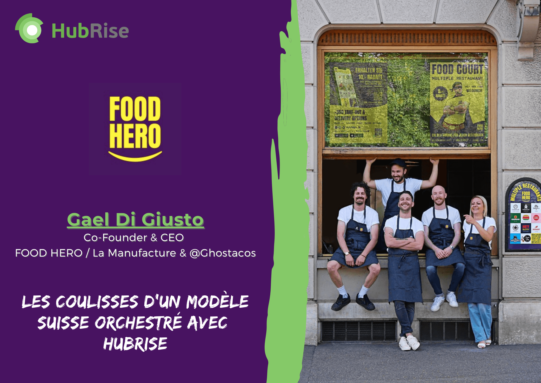 Dark Kitchen, multi-marques et livraison : les coulisses d’un modèle suisse orchestré avec HubRise