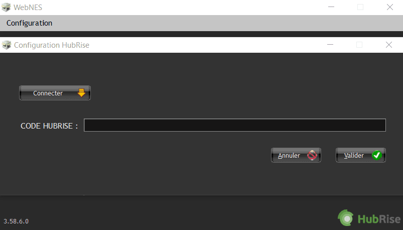 Connexion à HubRise - Configuration HubRise