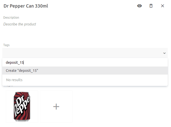 Catalog Manager Deposit Tags