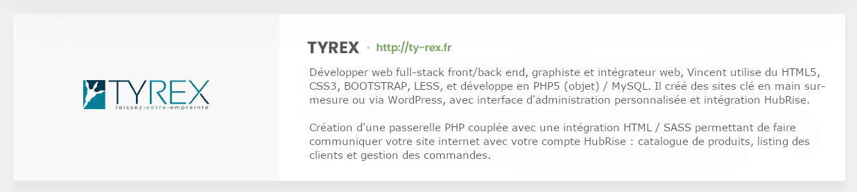 Exemple de description d'un partenaire